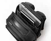 RUCSAC KENSINGTON, pt. notebook de max. 15.6 inch, 1 compartiment, buzunar frontal x 3 | buzunar lateral x 2, waterproof, poliester, negru,  K60382EU 