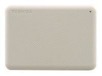 TOSHIBA Canvio Advance 4TB 2.5inch External Hard Drive USB 3.2 Gen1 White