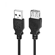 CABLU USB LOGILINK prelungitor, USB 2.0 (T) la USB 2.0 (M), 5m, gri,  CU0012  (include TV 0.15 lei)