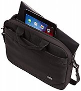 GEANTA CASE LOGIC, pt. notebook de max. 14 inch, 1 compartiment, buzunar frontal x 2, waterproof, poliester, negru,  ADVA-114 BLACK 