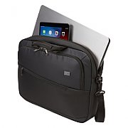 GEANTA CASE LOGIC, pt. notebook de max. 15.6 inch, 1 compartiment, buzunar frontal x 2, poliester, negru,  PROPA-116 BLACK  3204527