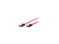 Gembird GEMBIRD CC-SATAM-DATA-0.1M Gembird Serial ATA III 10 cm Data Cable metal clips red