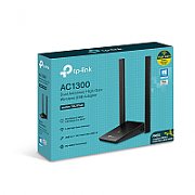 Adaptor wireless TP-Link, AC1300 Dual-band, 867/400Mbps,USB3.0,2× antene externe High-Gain 5 dBi, Standarde Wireless: IEEE 802.11b/g/n 2.4 GHz, IEEE 802.11a/n/ac 5 GHz, WEP, WPA/WPA2, WPA-PSK/WPA2-PSK.