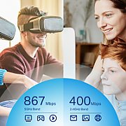 Adaptor wireless TP-Link, AC1300 Dual-band, 867/400Mbps,USB3.0,2× antene externe High-Gain 5 dBi, Standarde Wireless: IEEE 802.11b/g/n 2.4 GHz, IEEE 802.11a/n/ac 5 GHz, WEP, WPA/WPA2, WPA-PSK/WPA2-PSK.