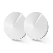 TP-LINK MESH TP-LINK, wireless, router AC1200, pt interior, 2200 Mbps, port LAN, WAN, 2.4 GHz | 5 GHz, antena externa x 8, standard 802.11ac,  Deco M9 Plus(2-pack)  (include timbru verde 1.5 lei)