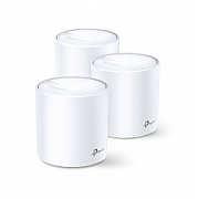 TP-LINK TP-Link AX1800 whole home mesh Wi-Fi 6 System, Deco X20(3-pack) Wireless Standards: IEEE 802.11a/n/ac/ax 5GHz, IEEE 802.11b/g/n/ax 2.4GHz, Signal Rate: 575 Mbps on 2.4GHz, 1200 Mbps on 5GHz, 1024QAM on 2.4GHz and 5GHz, 2 X 10/100/1000 Mbps RJ45 ports, Working Mode: Router, Access Point, 4 internal