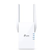 TP-LINK TP-link AX1800 Wi-Fi Range Extender, RE605X, 2* external antenna, 1 X Gigabit Ethernet Port, Wireless Standards- IEEE 802.11a/n/ac/ax 5GHz, IEEE 802.11b/g/n/x 2.4GHz, 2.4GHz and 5GHz, 574 Mbps at 2.4GHz, 1201 Mbps at 5GHz.