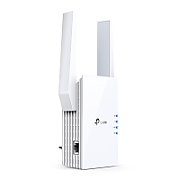 TP-LINK TP-link AX1800 Wi-Fi Range Extender, RE605X, 2* external antenna, 1 X Gigabit Ethernet Port, Wireless Standards- IEEE 802.11a/n/ac/ax 5GHz, IEEE 802.11b/g/n/x 2.4GHz, 2.4GHz and 5GHz, 574 Mbps at 2.4GHz, 1201 Mbps at 5GHz.
