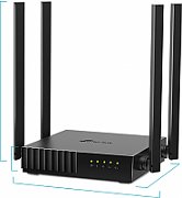 TP-LINK ROUTER TP-LINK wireless 1200Mbps, 4 porturi 10/100Mbps, 4 antene externe, Dual Band AC1200  Archer C54 (include timbru verde 1.5 lei)