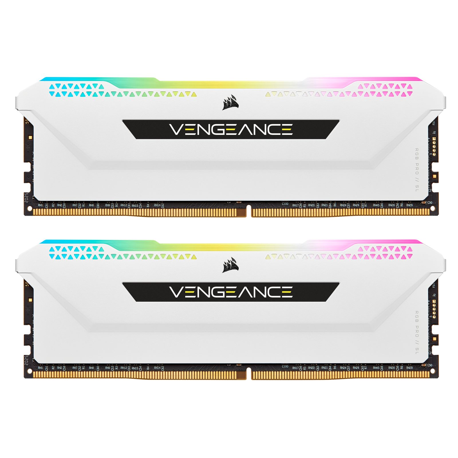 Memorie Corsair Vengeance PRO SL 16 GB DDR4 3600 MHz CL18, kit 2 x 8 GB, XMP 2.0, Alb, RGB