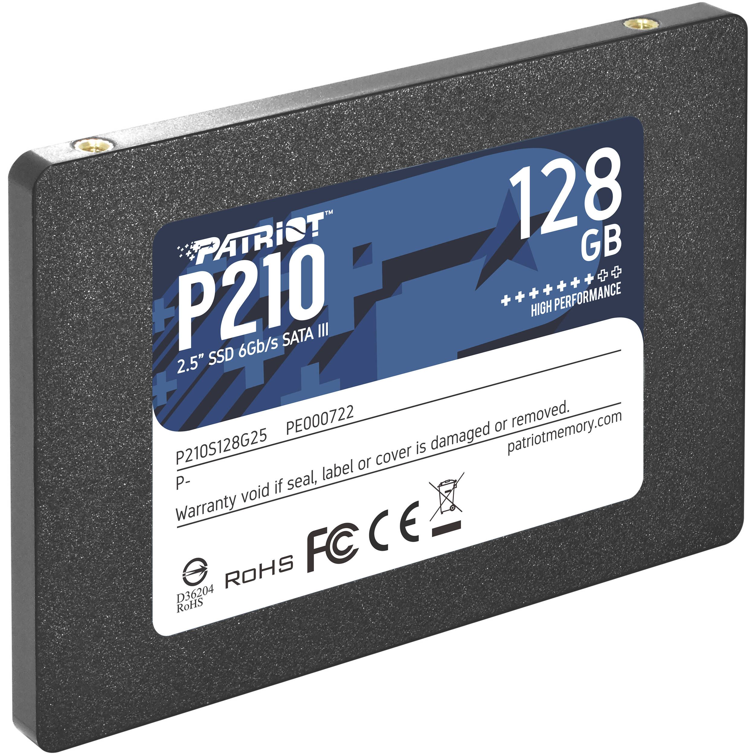 Patriot PATRIOT P210 128GB SATA3 2.5inch SSD