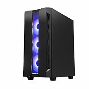 CARCASA CHIEFTEC, Middle Tower, ATX,  HUNTER , fara sursa, sticla securizata, 4 x fan, USB 2.0 x 1, USB 3.0 x 2, Jack 3.5mm x 2, mesh, fan controller (inclusiv RGB), telecomanda,  GS-01B-OP 
