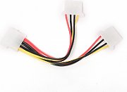 Cablu alimentare Gembird  Molex (T) - 2x Molex (M), 15 cm