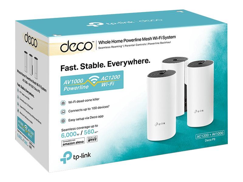 TP-LINK TP-LINK AC1200 + AV1000 Whole Home Hybrid Mesh Wi-Fi System