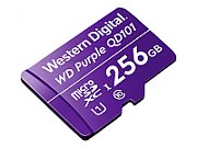 WD Purple 256GB Surveillance microSD XC Class - 10 UHS 1