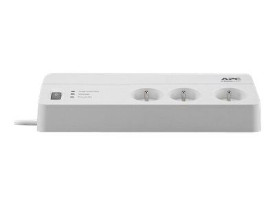 APC PM6-FR surge protector White 6 AC outlet(s) 230 V 2 m