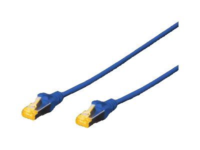 DIGITUS CAT 6A S-FTP patch cable Cu LSZH AWG 26/7 length 5 m color blue
