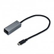 ITEC C31METALGLAN i-tec USB C adaptor Metal Gigabit Ethernet 1x USB-C to RJ-45 LED