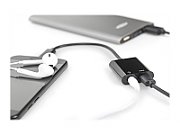 DIGITUS AK-300400-002-S Cable USB 3.1 Type C Gen.2 SuperSpeed+ 10Gbps Mini Jack 3.5mm + Type USB C black