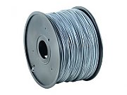 FILAMENT GEMBIRD pt. imprimanta 3d, PLA, 1.75mm diamentru, 1Kg / bobina, aprox. 330m, topire 190-220 grC, silver,  3DP-PLA1.75-01-S 