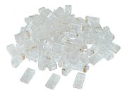 MUFA RJ-45 GEMBIRD pt. cablu UTP, Cat6, RJ-45 (T), plastic, 100 buc,  LC-8P8C-002/100 