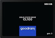 GoodRam GOODRAM SSD CL100 GEN.3 960GB 2.5inch SATA3 540/460 MB/s