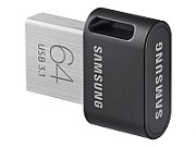 MEMORIE USB SAMSUNG 64 GB, USB 3.1, profil mic, carcasa metalica, negru,  MUF-64AB/APC  (include TV 0.02 lei)