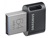 MEMORIE USB SAMSUNG 64 GB, USB 3.1, profil mic, carcasa metalica, negru,  MUF-64AB/APC  (include TV 0.02 lei)