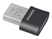 MEMORIE USB SAMSUNG 64 GB, USB 3.1, profil mic, carcasa metalica, negru,  MUF-64AB/APC  (include TV 0.02 lei)