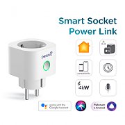 Power Plug Power Link  (white)