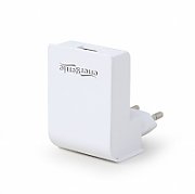 ALIMENTATOR retea 220V GEMBIRD, universal, 1 x USB, 2.1A, alb,  EG-UC2A-02-W  (include TV 0.15 lei)