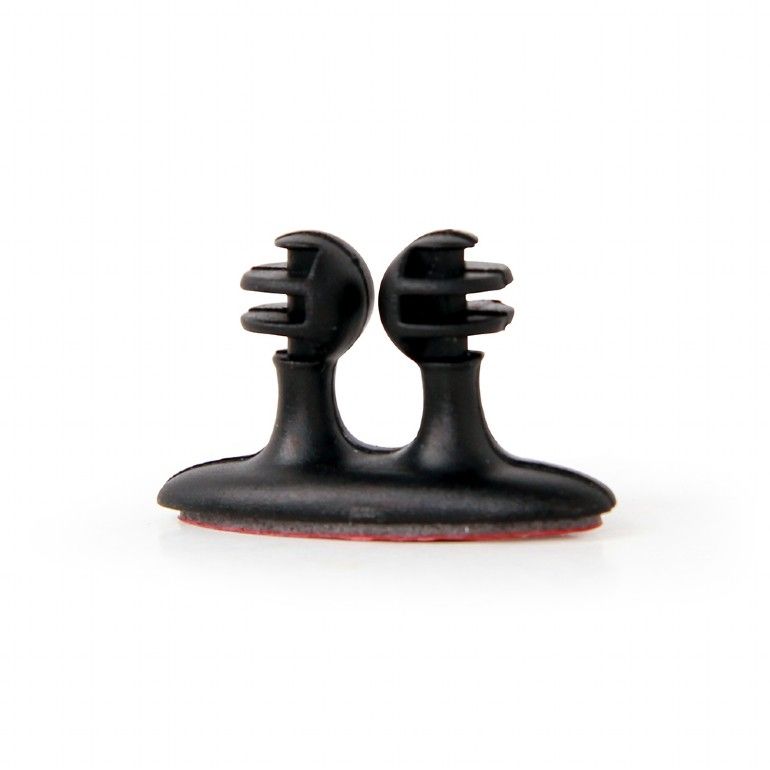 CLIPS auto-adeziv GEMBIRD, suport pt. cabluri, 8 buc., black  CM-CC-01 