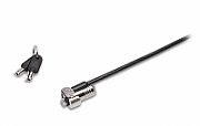 CABLU securitate KENSINGTON pt. notebook slot Nano, cheie standard, conectare directa,1.8m, cablu otel carbon, 5mm, permite pivotare si rotire cablu,  NanoSaver   K64444WW  (include TV 0.75 lei)