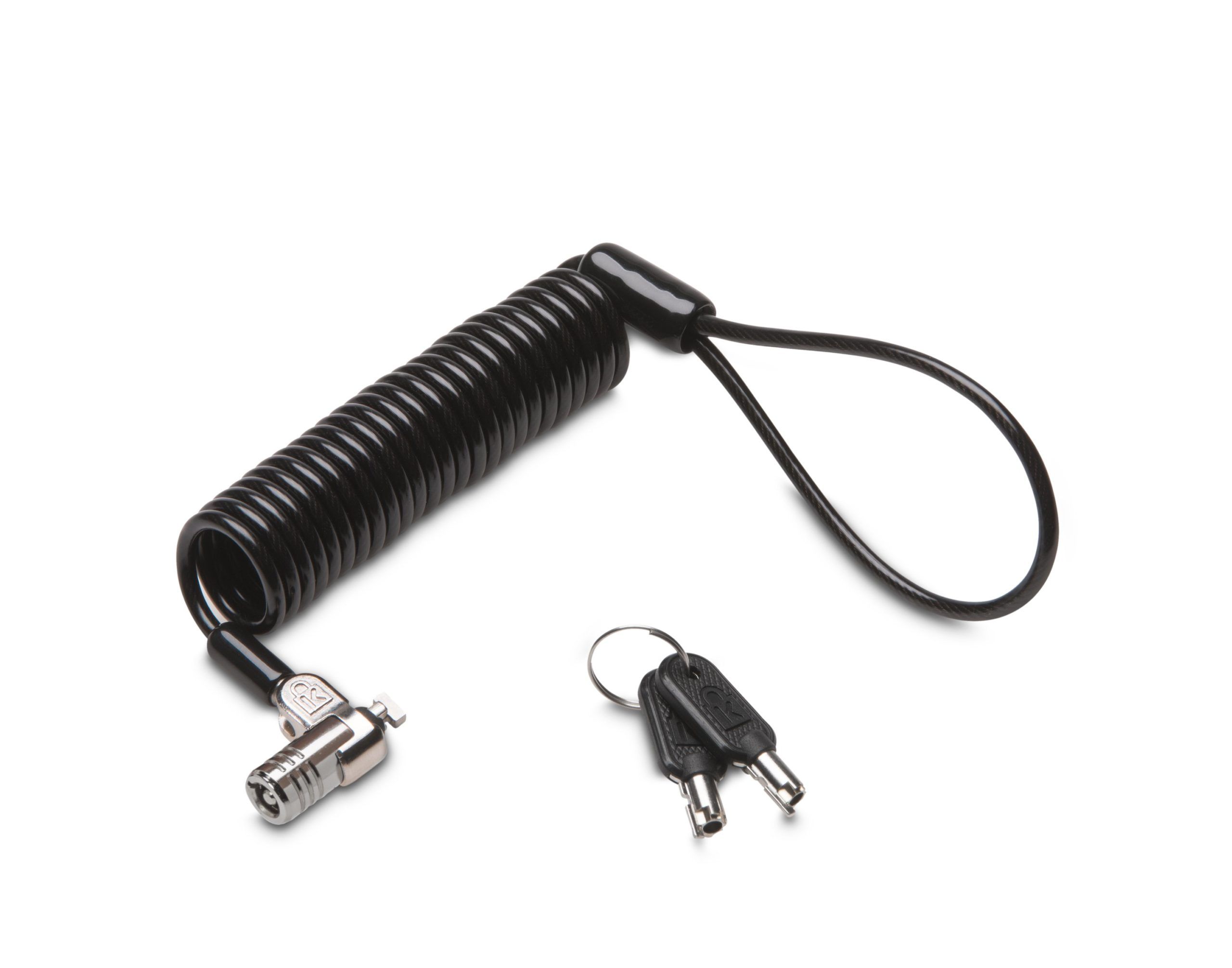 CABLU securitate KENSINGTON pt. notebook slot standard, cheie standard, conectare directa, 1.8m, cablu otel retractabil, 10mm, permite rotire cablu, tehnologie Hidden Pin,  MicroSaver 2.0   K64423WW  (include TV 0.75 lei)