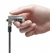 CABLU securitate KENSINGTON pt. notebook slot Wedge, cifru cu patru discuri, conectare directa,1.8m, cablu otel carbon, permite pivotare si rotire cablu,  N17 for DELL   K68008EU  (include TV 0.75 lei)