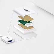 CABLU video ATEN, cablu or adaptor video, DisplayPort (T) la VGA (M), 4K DCI (4096x2160) la 60Hz,  VC925-AT  (include TV 0.06 lei)