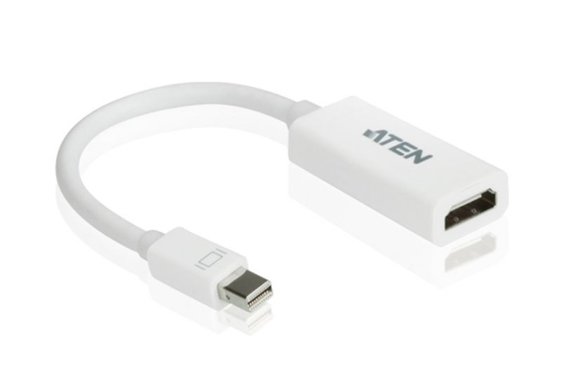 CABLU video ATEN, cablu or adaptor video, Mini-DisplayPort (T) la HDMI (M), Full HD (1920x1080) la 60Hz,  VC980-AT  (include TV 0.06 lei)
