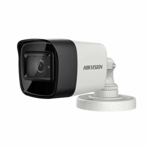 CAMERA supraveghere HIKVISION bullet, pt. interior | exterior, dist. IR 30 m, lentila fixa 2.8 mm, 5 Mpx, cu fir, carcasa metal,  DS-2CE16H0T-ITPFS2  (include TV 0.75 lei)