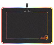 Mouse PAD GENIUS,  GX-Pad 600H RGB , gaming , cu led, cauciuc si material textil, 320 x 250 x 5.5 mm, negru , iluminat RGB,  31250006400 