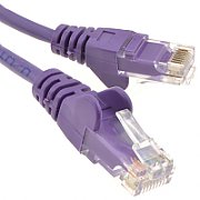 Patchcord UTP RJ45-RJ45 Cat.5e 3m violet,UTP-5E-3-V, pachcord din cupru
