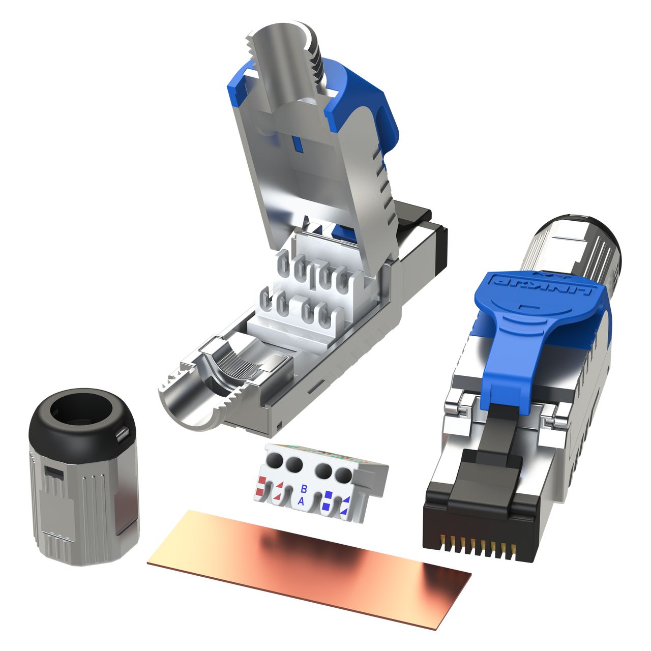 Patchcord FTP RJ45-RJ45 Cat.6 10m gri,FTP-6-10-G, pachcord din cupru