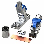 Patchcord FTP RJ45-RJ45 Cat.6 10m gri,FTP-6-10-G, pachcord din cupru