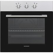 CUPTOR INCORPORABIL HEINNER HBO-V656G-IX, VOLUM 65 L, 6 FUNCTII, STATIC, GRILL, TIMER MECANIC, LUMINA CUPTOR, GEAM DUBLU DETASABIL, CLASA ENERGETICA A, INOX