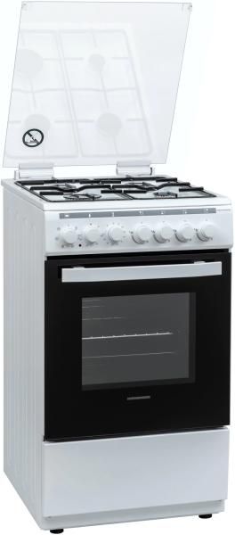 Aragaz Mixt Heinner HFSC-V60LITGC-WH