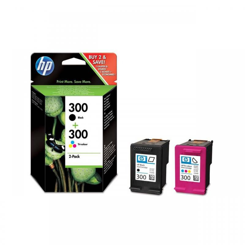 Cartus cerneala HP CN637EE ,Black/tri-color ,1X200pagini/ 3x150pagini ,Original (300CMY) 