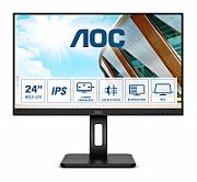 Monitor 23.8 inch LED AOC Q24P2Q 2560 x 1440 pixeli, 75 Hz, 4 ms, Negru