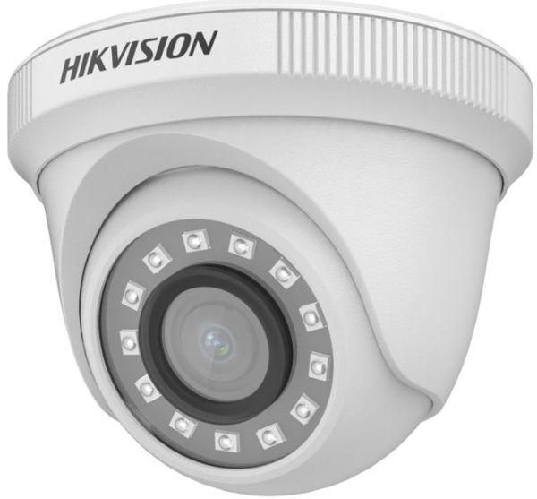 Camera de supraveghere Hikvision Turbo HD dome, DS-2CE56D0T-IRF(2.8mm) (C) 2MP 2MP high performance CMOS rezolutie 1080P@25fps iluminare: 0.01 Lux@(F1.2, AGC ON), 0 Lux with IR lentila 2.8mm, vizualizare orizontala FOV:  106.4°, verticala FOV:  57.9°, diagonala FOV: 124.6° distanta IR: 25