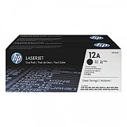Cartus toner HP Q2612AD ,Negru ,2x2000 pagini ,Original (12A) 