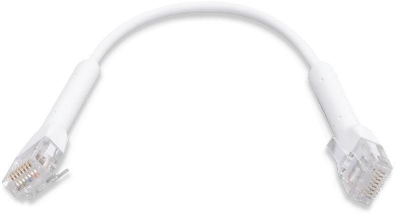UBIQUITI UniFi Ethernet Patch Cable Cat6 220 mm White