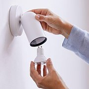 Priza pentru exterior Philips myGarden Rock, impamantare laterala, IP44, 2x module, culoare argintiu, material inox